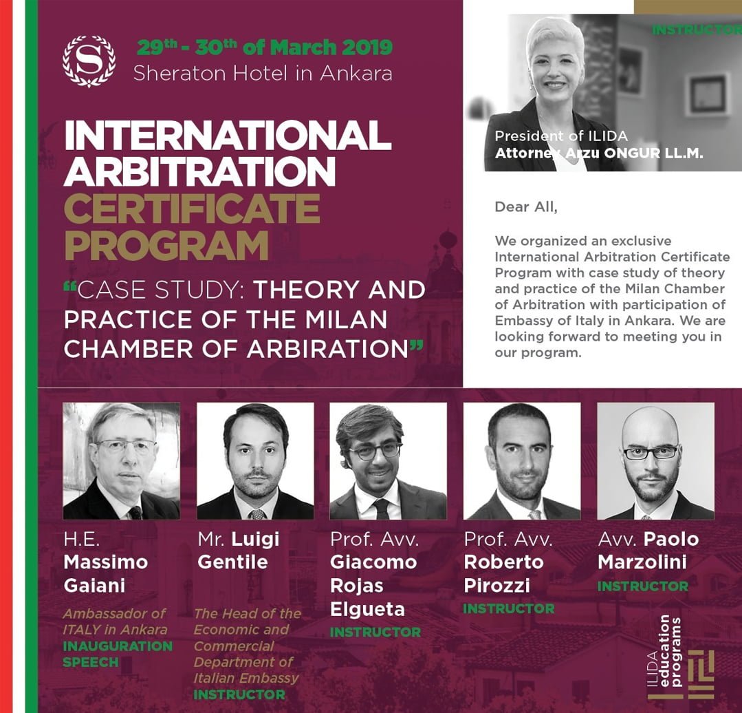 ILIDA International Arbitration Certificate Program