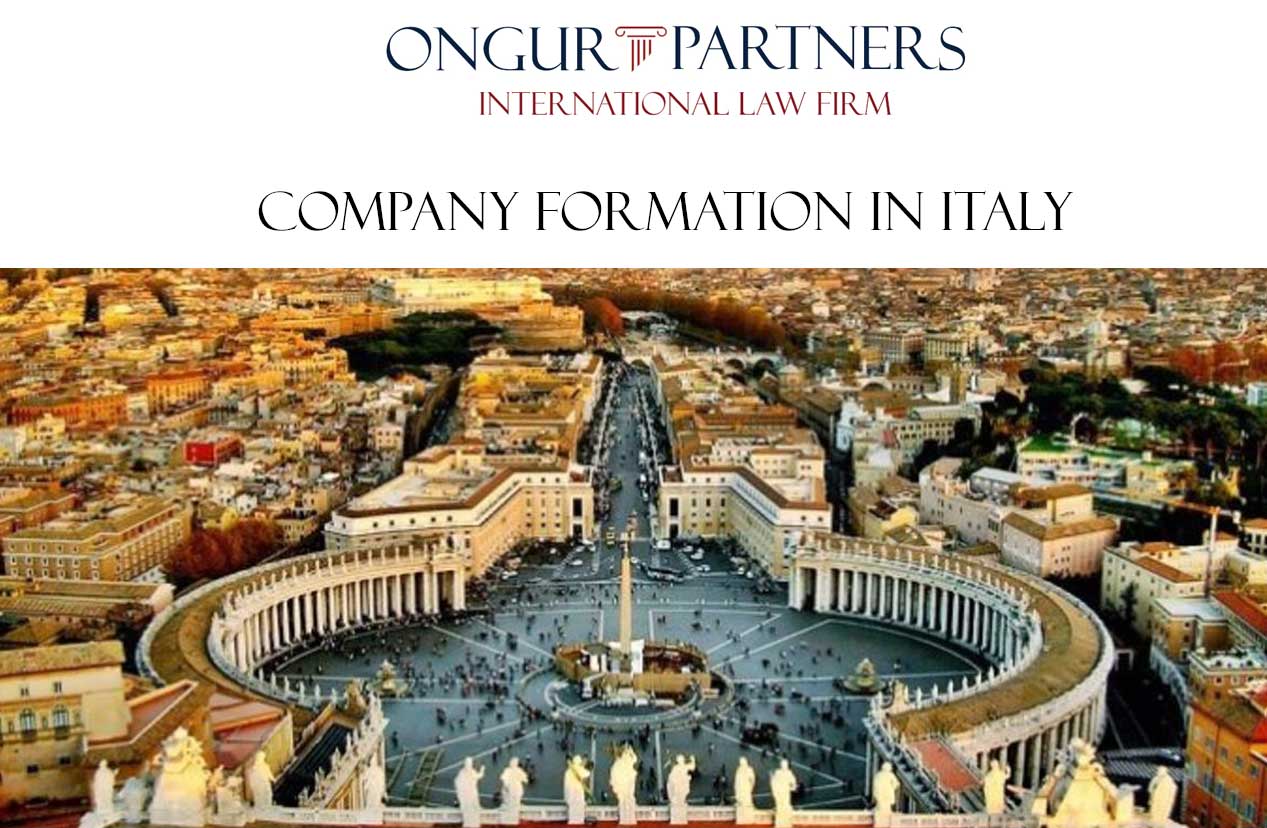 COMPANY FORMATION IN-ITALY