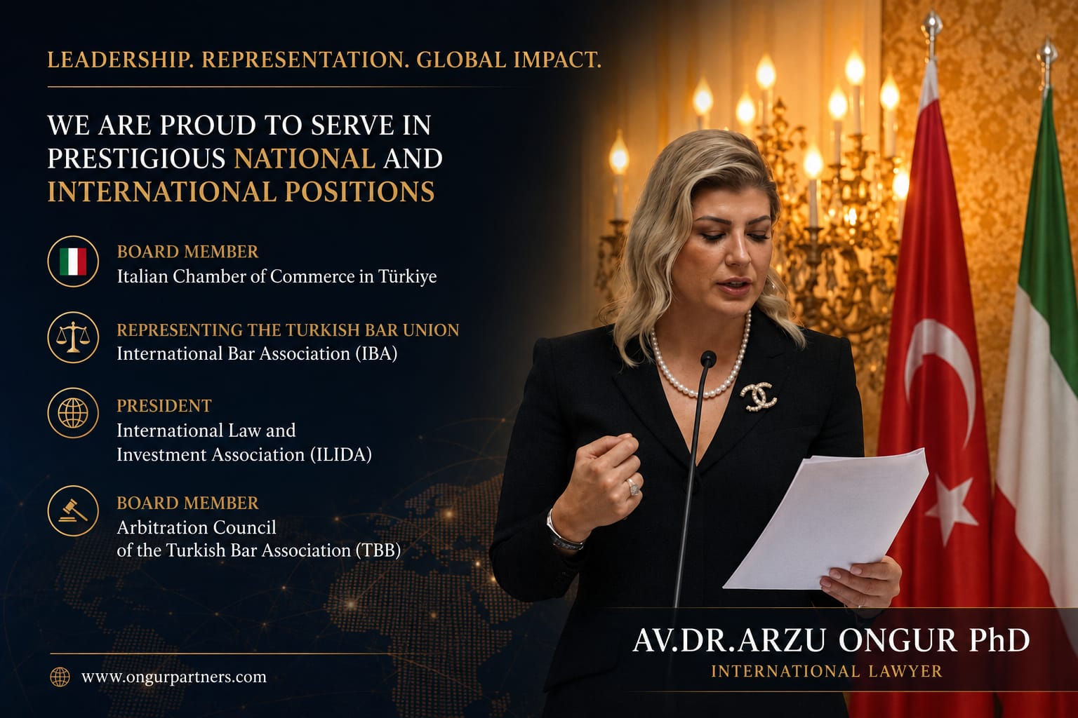ONGUR & PARTNERS Ankara law firm and English-speaking lawyers